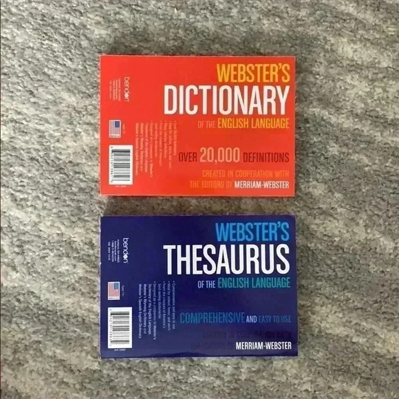 Webster’s Dictionary & Thesaurus -English Language - Picture 2 of 4